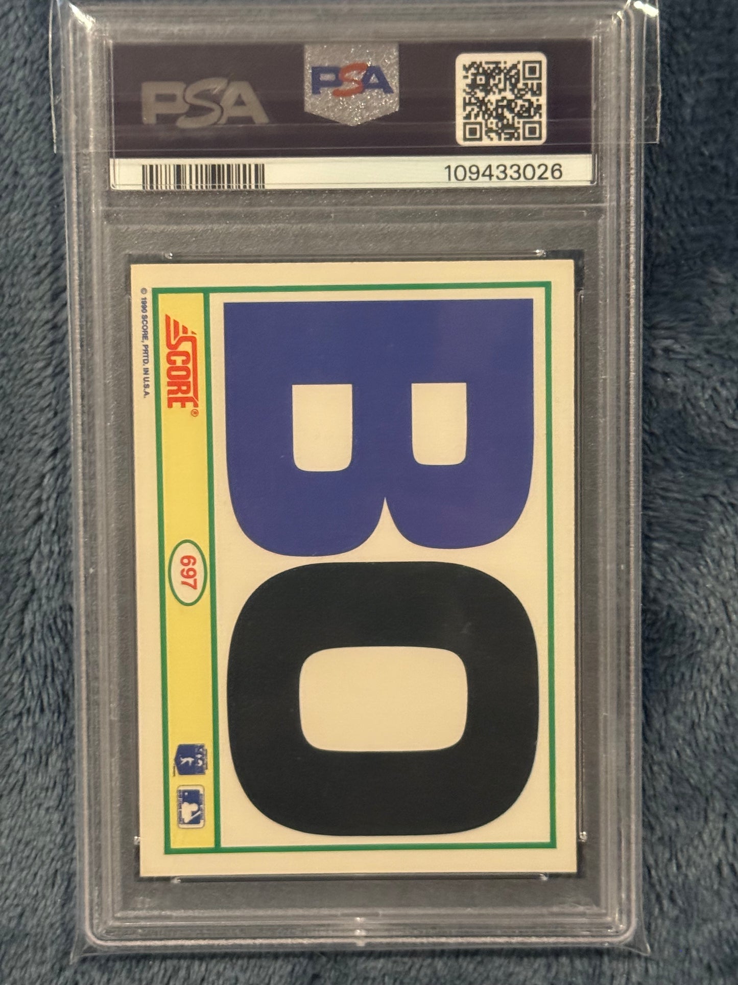 1990 Score Bo Jackson PSA 9